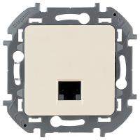 купить Инспириа слоновая кость розетка RJ45 8(8) скрытая 1-ая Cat6 UTP в Пензе Инспириа слоновая кость розетка RJ45 8(8) скрытая 1-ая Cat6 UTP