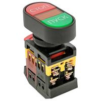 Кнопка APBB-22N "Пуск-Стоп" овальная 220В NO+NC EKF PROxima