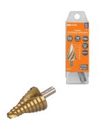 купить Сверло по металлу ступенчатое 9,0-36,0мм шаг 3мм HSS TDM в Пензе Сверло по металлу ступенчатое 9,0-36,0мм шаг 3мм HSS TDM