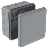 Коробка 100*100*50 квадрат серый IP66 прямой монтаж Systeme Electric