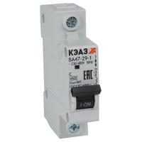 купить Автомат 1Р 63А C 4,5кА ВА47-29 КЭАЗ  в Пензе Автомат 1Р 63А C 4,5кА ВА47-29 КЭАЗ