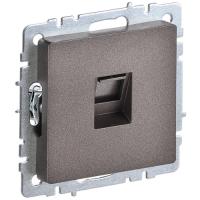 купить Брайт бронза розетка RJ45 скрытая 1-ая  в Пензе Брайт бронза розетка RJ45 скрытая 1-ая