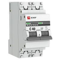 купить Автомат 2Р 40А C 4,5кА ВА47-63 EKF PROxima  в Пензе Автомат 2Р 40А C 4,5кА ВА47-63 EKF PROxima