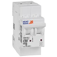 купить Автомат 2Р 50А C 4,5кА ВМ63 КЭАЗ OptiDin  в Пензе Автомат 2Р 50А C 4,5кА ВМ63 КЭАЗ OptiDin