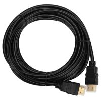 купить Кабель HDMI-HDMI 5м черный Стандарт 1.4 Gold в Пензе Кабель HDMI-HDMI 5м черный Стандарт 1.4 Gold
