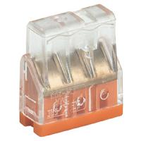 купить Клемма 3*2,5мм2 прозрачный IEK 4шт в Пензе Клемма 3*2,5мм2 прозрачный IEK 4шт