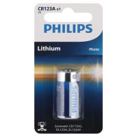 купить Батарейка CR123(CR123A) литиевая BL1 Philips  в Пензе Батарейка CR123(CR123A) литиевая BL1 Philips