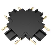 купить Коннектор черный X-обр. Jazzway MTR16 CX-BL  в Пензе Коннектор черный X-обр. Jazzway MTR16 CX-BL
