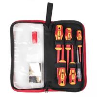 купить Набор отверток диэлектрических 6шт EKF НИО-06 Master в Пензе Набор отверток диэлектрических 6шт EKF НИО-06 Master