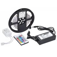 купить Лента свд 12В 14,4Вт/м 60свд/м RGB 5050 IP20 IEK 5м комплект в Пензе Лента свд 12В 14,4Вт/м 60свд/м RGB 5050 IP20 IEK 5м комплект