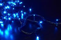 купить Гирлянда нить 12м синий 120свд с контроллером IP20 зеленый провод 8 режимов в Пензе Гирлянда нить 12м синий 120свд с контроллером IP20 зеленый провод 8 режимов