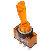 купить Тумблер ASW-13D ON-OFF 20А 12В индикатор желтый  в Пензе Тумблер ASW-13D ON-OFF 20А 12В индикатор желтый