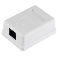 купить Рексант белый розетка RJ45 открытая 1-ая   в Пензе Рексант белый розетка RJ45 открытая 1-ая