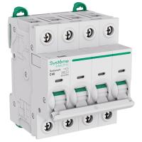 купить Автомат 4Р 40А C 6кА S9FN Systeme Electric Systeme9  в Пензе Автомат 4Р 40А C 6кА S9FN Systeme Electric Systeme9