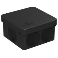 Коробка 70*70*40 квадрат черный IP66 HF УХЛ1 Промрукав