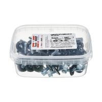 купить Саморез универсальный 5,5*25мм цинк 50шт в Пензе Саморез универсальный 5,5*25мм цинк 50шт