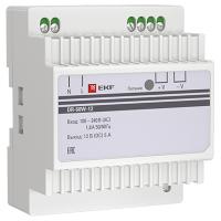 купить Блок питания 12В DR-60W-12 EKF Din рейка в Пензе Блок питания 12В DR-60W-12 EKF Din рейка