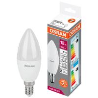 купить Лампа свеча свд Е14 12Вт 4000К 800лм B75 матовая Osram LED Value в Пензе Лампа свеча свд Е14 12Вт 4000К 800лм B75 матовая Osram LED Value