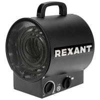 Тепловая пушка 3000Вт 220В 220м3/ч круглый черный Rexant подставка