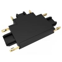купить Коннектор черный T-обр. Jazzway MTR16 CT-BL  в Пензе Коннектор черный T-обр. Jazzway MTR16 CT-BL