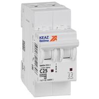 купить Автомат 2Р 25А C 4,5кА ВМ63 КЭАЗ OptiDin  в Пензе Автомат 2Р 25А C 4,5кА ВМ63 КЭАЗ OptiDin