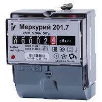 купить Счетчик 1ф 1т Меркурий 201.7 5-60А 230В DIN-рейка  в Пензе Счетчик 1ф 1т Меркурий 201.7 5-60А 230В DIN-рейка