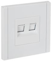 купить Фортепиано белый механизм RJ45 2x8(8) скрытая 2-ая кат.5е в Пензе Фортепиано белый механизм RJ45 2x8(8) скрытая 2-ая кат.5е