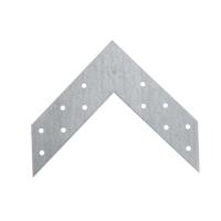 купить Угловой соединитель равносторонний 145*35*2мм цинк  в Пензе Угловой соединитель равносторонний 145*35*2мм цинк