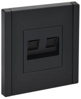 купить Фортепиано черный механизм RJ45 2x8(8) скрытая 2-ая  в Пензе Фортепиано черный механизм RJ45 2x8(8) скрытая 2-ая