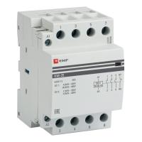 купить Контактор модульный КМ 25А 3NО+NC (3 мод.) EKF PROxima в Пензе Контактор модульный КМ 25А 3NО+NC (3 мод.) EKF PROxima