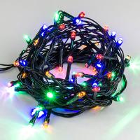купить Гирлянда нить 2,8м мультицвет 20свд с контроллером IP20 зеленый провод 8 режимов в Пензе Гирлянда нить 2,8м мультицвет 20свд с контроллером IP20 зеленый провод 8 режимов