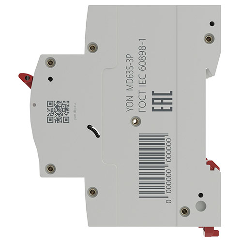 купить Автомат 3Р 6А C 4,5кА MD63S DKC YON max  в Пензе Автомат 3Р 6А C 4,5кА MD63S DKC YON max