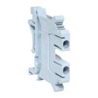 купить Зажим клеммный DIN-рейка 2,5мм2 25А серый EKF UT в Пензе Зажим клеммный DIN-рейка 2,5мм2 25А серый EKF UT