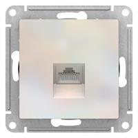 AtlasDesign жемчуг розетка RJ45 8(8) скрытая 1-ая  