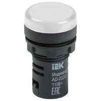 Лампа сигнальная AD22DS свд белый 230В IP40 IEK 