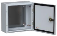 купить Корпус ЩМП-1- 300*300*150мм IP66 металл серый IEK в Пензе Корпус ЩМП-1- 300*300*150мм IP66 металл серый IEK