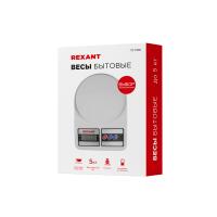 купить Весы кухонные электронные 5кг REXANT пластик 2*LR6 в Пензе Весы кухонные электронные 5кг REXANT пластик 2*LR6