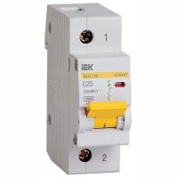 купить Автомат 1Р 25А C 10кА ВА47-100 IEK в Пензе Автомат 1Р 25А C 10кА ВА47-100 IEK