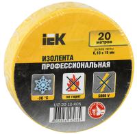 купить Изолента ПВХ 19мм*20м желтый IEK MIXTAPE 5 в Пензе Изолента ПВХ 19мм*20м желтый IEK MIXTAPE 5