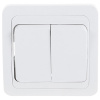 купить Классико белый выключатель 2кл скрытая 10А IP20  в Пензе Классико белый выключатель 2кл скрытая 10А IP20