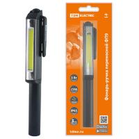 купить Фонарь ручной 1СВД 3Вт 200лм 3*ААА IP65 TDM Ручка в Пензе Фонарь ручной 1СВД 3Вт 200лм 3*ААА IP65 TDM Ручка