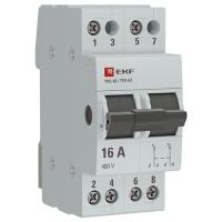 Выключатель нагрузки 2Р 16А ТПС-63 3-позиционный EKF PROxima