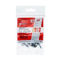 купить Саморез прессшайба острый 4,2*16мм белый 20шт в Пензе Саморез прессшайба острый 4,2*16мм белый 20шт