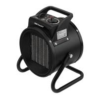 купить Тепловая пушка 3000Вт 220В 210м3/ч круглый черный Rexant  в Пензе Тепловая пушка 3000Вт 220В 210м3/ч круглый черный Rexant