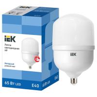 купить Лампа свд 220В E40 65Вт 6500К 5850лм цилиндр T161 матовая IEK  в Пензе Лампа свд 220В E40 65Вт 6500К 5850лм цилиндр T161 матовая IEK