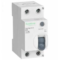 Выключатель дифференциальный (УЗО) 2Р 25А 30мА A 6кА City9 Systeme Electric