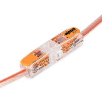 купить Клемма 2*4,0мм2 с рычажком прозрачный Wago проходная 221-2411 3шт в Пензе Клемма 2*4,0мм2 с рычажком прозрачный Wago проходная 221-2411 3шт