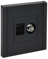 купить Фортепиано черный механизм RJ45+TV скрытая 2-ая  в Пензе Фортепиано черный механизм RJ45+TV скрытая 2-ая