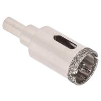 купить Коронка по бетону алмазная SDS-plus 25мм по керамограниту с центровочным сверлом KRANZ в Пензе Коронка по бетону алмазная SDS-plus 25мм по керамограниту с центровочным сверлом KRANZ