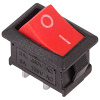 купить Выключатель RWB-201 ON-OFF 6А 250В красный mini в Пензе Выключатель RWB-201 ON-OFF 6А 250В красный mini
